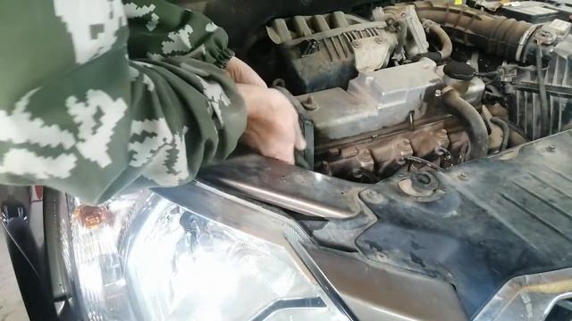 Замена грм и помпы на Datsun on-Do.