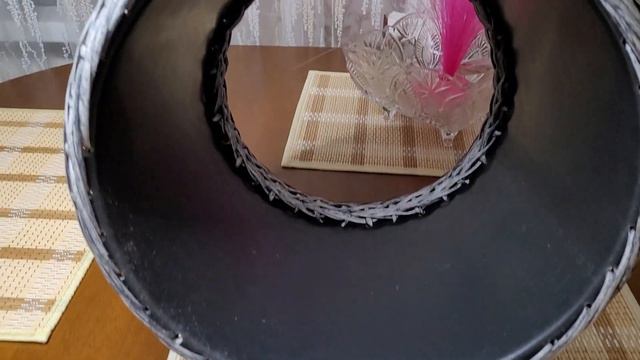 Плетем из ротанга. Юбочка для елочки.