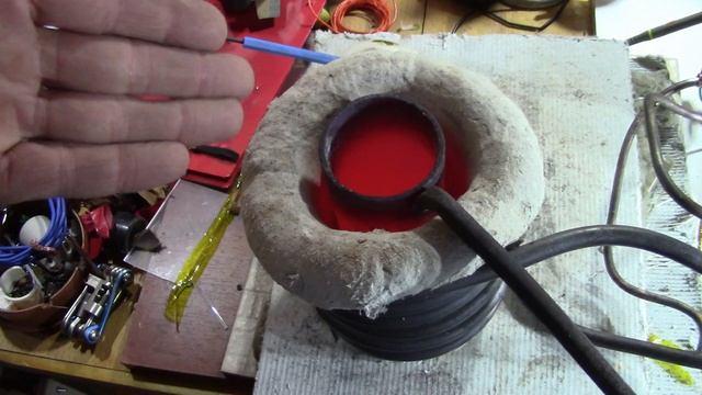 ДЕЛАЮ ИНДУКЦИОННЫЙ НАГРЕВАТЕЛЬ из сварочного инвертора. Тестовый прогон.