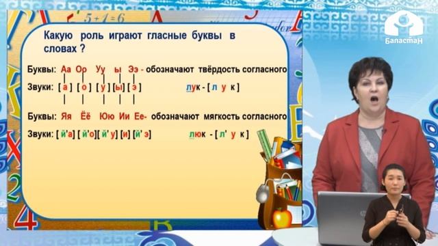 Русский язык 2 класс / Гласные звуки и буквы