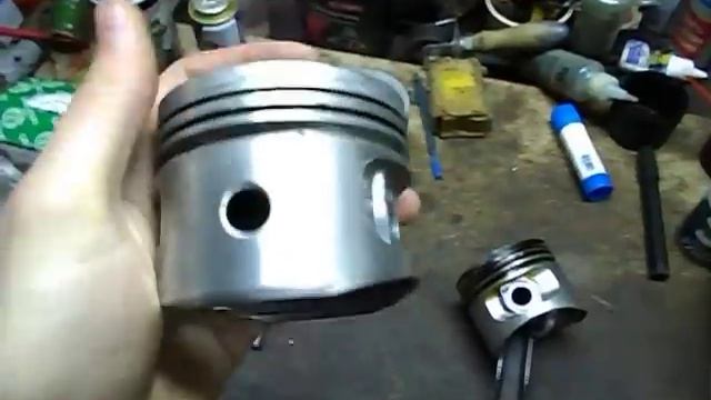 ваз доработка поршней