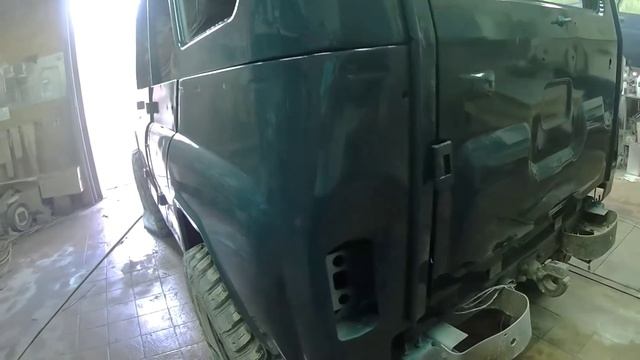 ПОКРАСКА УАЗА /для OFF ROADа.Гаражная покраска