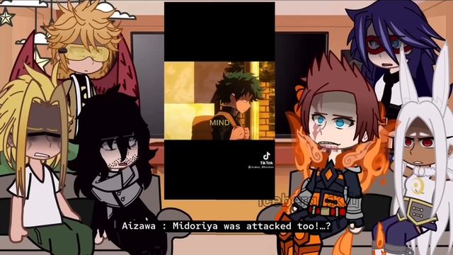 Pro Heroes REACT to Deku’s past [ FULL VIDEO ]