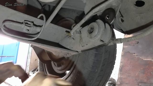 Замена сайлентблоков задней балки ВАЗ 21099