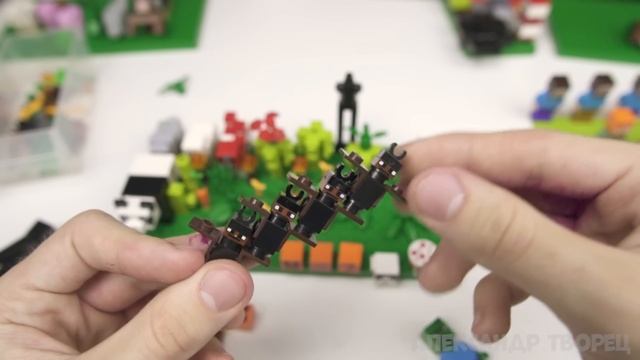 МОЯ ОГРОМНАЯ КОЛЛЕКЦИЯ ФИГУРОК В МАЙНКРАФТ! Коллекция минифигурок 2020 Lego Minecraft + БОНУС!