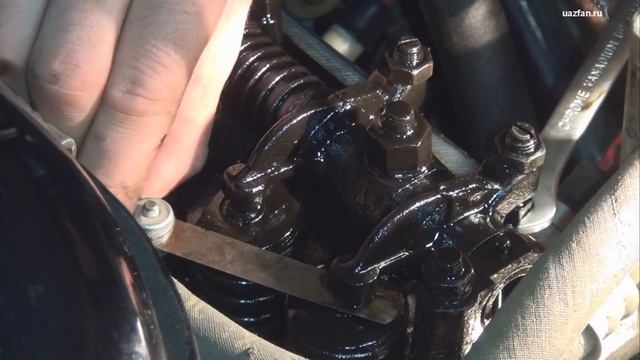 Регулировка клапанов УМЗ-421
