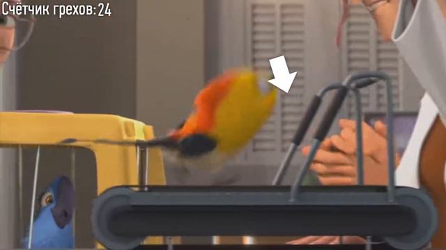 Все грехи и ляпы мультфильма  Рио