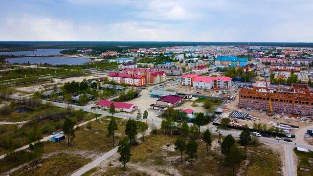 Муравленко с высоты птичьего полета