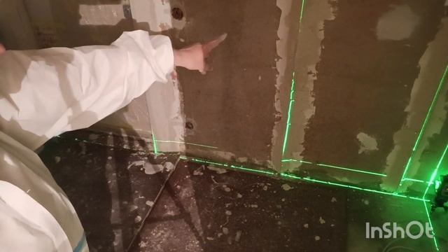 Как выставить маяки по лазерному уровню