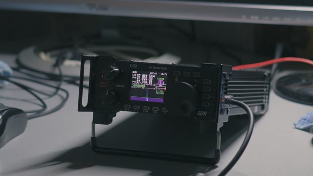 Первое QSO на КВ SDR ТРАНСИВЕР-XIEGU G90...