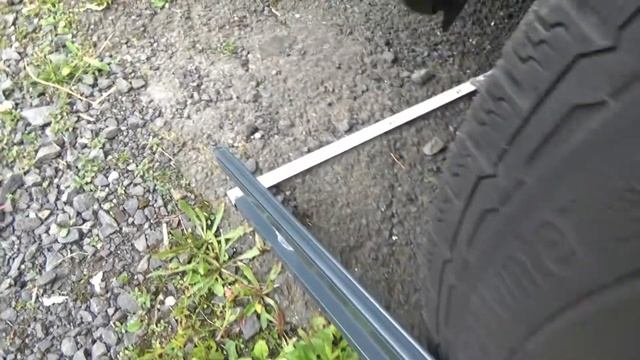 Развал схождения колёс своими руками на W906.