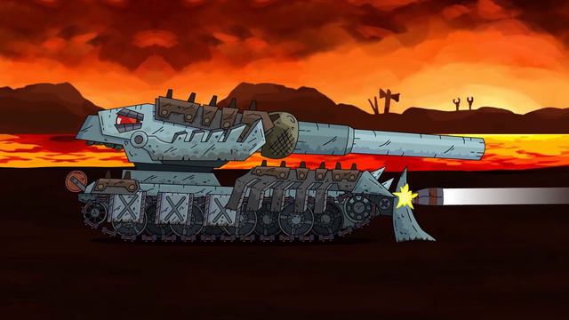 Побоище Мега танков Против БОССА - Мультики про танки