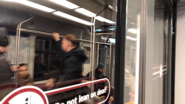 Новый поезд БАЛТИЕЦ. Первый день работы в метро СПБ. 81-725.1/726.1/727.1  (12.11.2022)