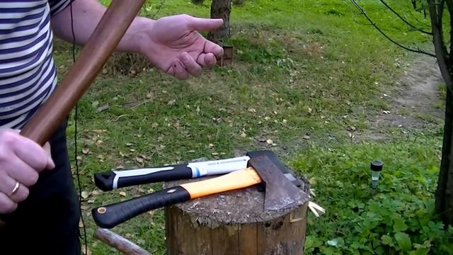 Топор Fiskars Говно!