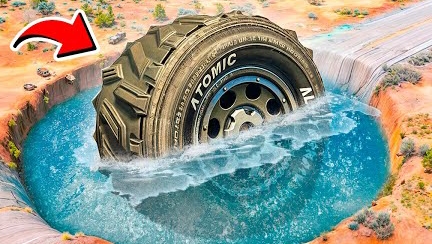 ПРОЕХАЛ ОГРОМНУЮ ЛУЖУ НА КОЛЕСЕ В ГТА 5 МОДЫ! ЭКСПЕРИМЕНТ ОБЗОР МОДА GTA 5 MODS ОНЛАЙН