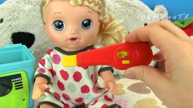 Соня Не Спит, Чем Заболела Малышка Мультики Как Мама Играет в Куклы Беби Бон 108мама тв