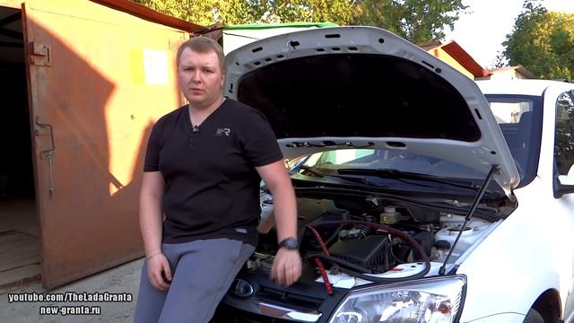 Lada Granta - дополнительные уплотнители капота и крыла.