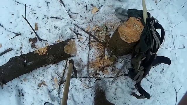 Таёжный топор. Длина топорища