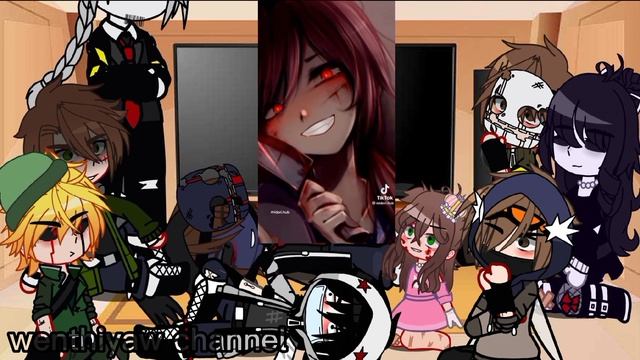 Creepypasta react to y/n as?..(part 1)