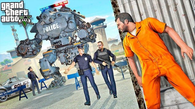 БЕЗУМНЫЙ ПОБЕГ ИЗ ТЮРЬМЫ В ГТА 5 МОДЫ! ТЮРЕМНАЯ ЖИЗНЬ ОБЗОР МОДА GTA 5! ГТА МОД (GTA 5 MODS)