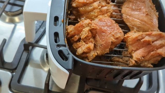 Шашлык в Аэрофритюрнице Сяоми Mi Smart Air Fryer Аэрогриль. Шашлык дома.