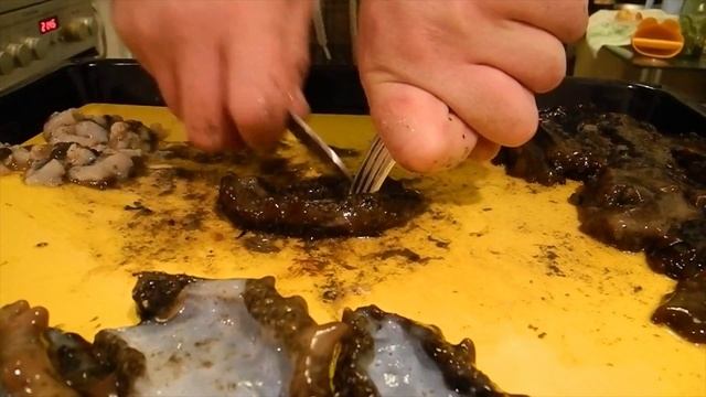 Как я чищу трепанг
