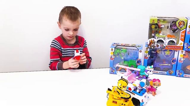 Щенячий патруль распаковка