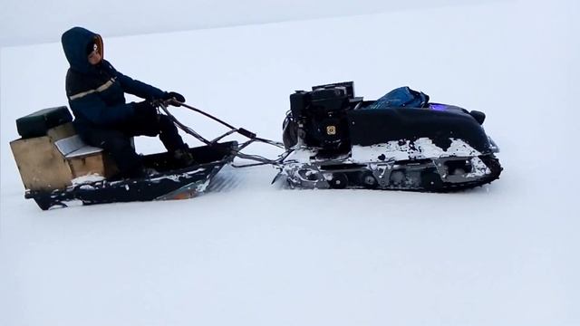 # Покатушки на лютой  Мотособаке