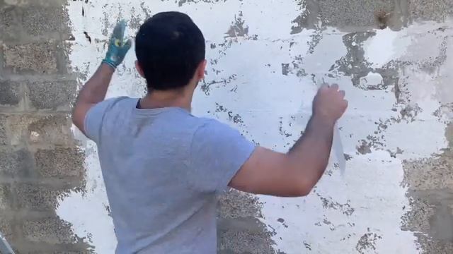 Мастер-класс роспись фасада трафаретом и шпаклёвкой своими руками