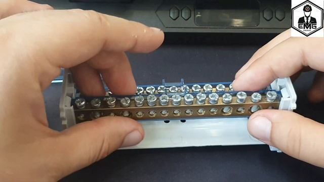 Нулевая шина в корпусе на din-рейку TEKFOR