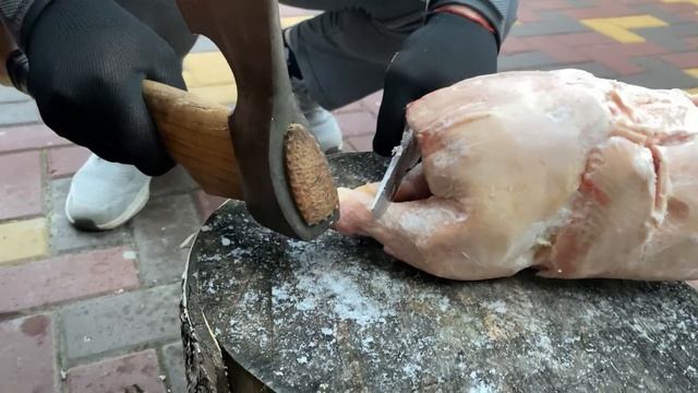 Настоящий тест ножа из стали S390 | Жесткое использование ножа в реальной жизни | Кузница Династия