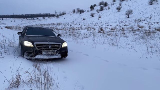 На S-классе по бездорожью! Тестируем Mercedes-Benz W222 на проходимость