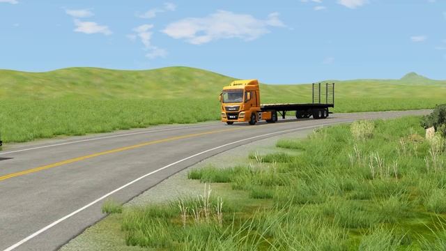 Машины против рельсов #7 – BeamNG.Drive