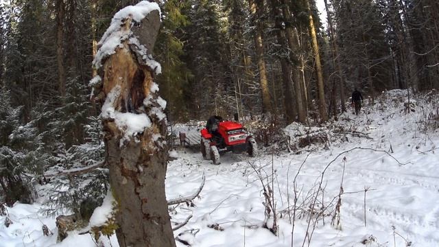 СОБИРАЕМ ВАЛЕЖНИК 2019 /МИНИТРАКТОР РУСИЧ Т-15 В ДЕЛЕ / День в деревне