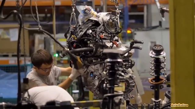 Рено Дастер,сборка авто на Московском заводе.Assembling a car Renault Duster Russia