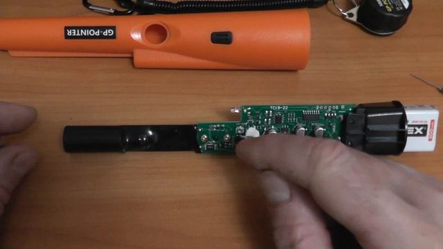 GP POINTER Пинпоинтер из Китая не работает должным образом, устраняем неисправность