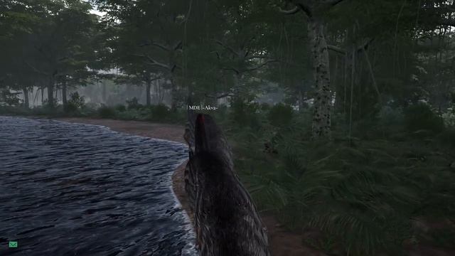 Терезинозавр - самый опасный из травоядных. ( The Isle )