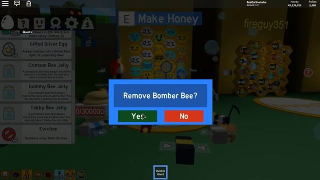 RED CAT ПОЛУЧИЛ БЕСПЛАТНО ПЧЕЛУ-МЕДВЕДЯ В СИМУЛЯТОРЕ ПЧЕЛОВОДА | Bee Swarm Simulator roblox