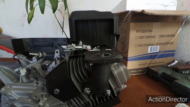 Лифан КР460Е (20сил). Для бурана .Изменение в выхлопной системе!