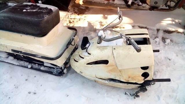 Снегоход Пегас и самоделка