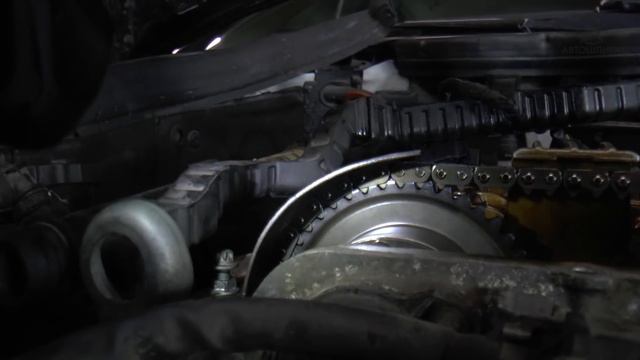 Замена цепи ГРМ M271 Mercedes Benz W203 204