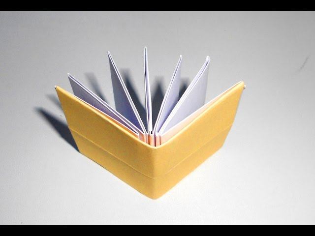 Оригами книжка. Простая поделка из бумаги для начинающих