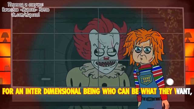 L.Hugueny - CHUCKY vs PENNYWISE (с переводом)