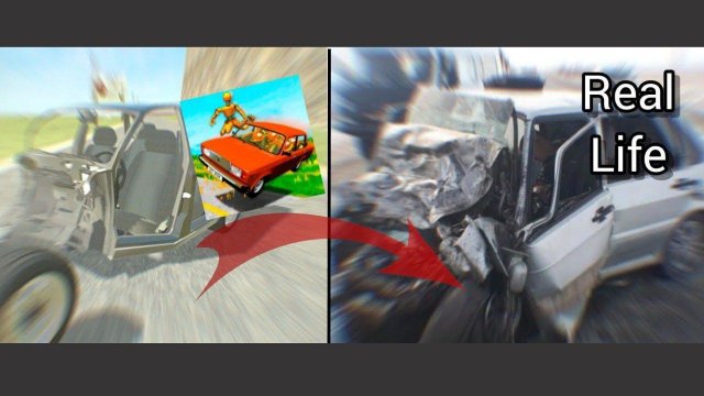 Аварии на реальных событиях #1 ваз краш-тест симулятор 2