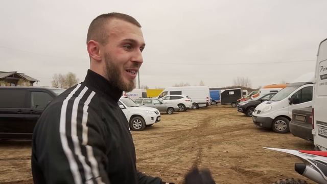 Положил мотор нового мотоцикла на первой гонке! Мотокросс Дракино!