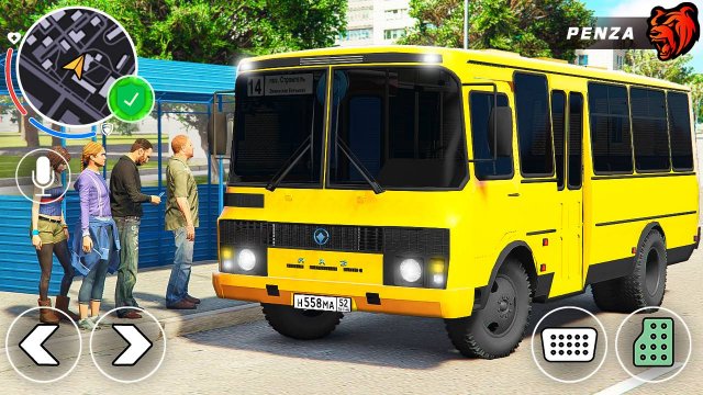 РАБОТА АВТОБУСНИКА! НОВЫЙ МАРШРУТ В НИЖЕГОРОДСК! РЕЙС НА ПАЗ 3205! ПУТЬ БОМЖА  BLACK RUSSIA