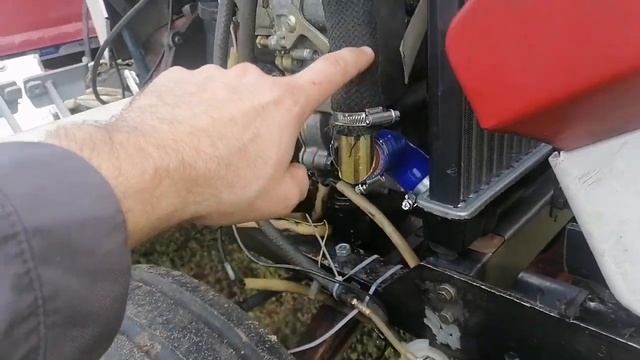 Обзор минитрактора КМЗ-012 с японским двигателем в новом исполнении.