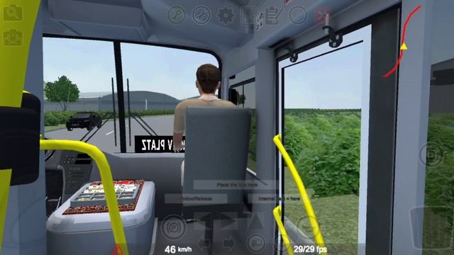 Поездка на новом автобусе ПАЗ 320414-05 Vector, proton bus simulator