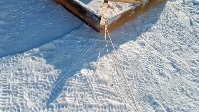 Чистка дороги от снега, моя конструкция