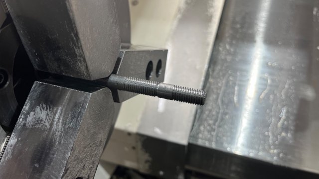 Стандартная шпилька за два выдвижения.